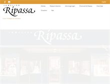 Tablet Screenshot of juwelier-ripassa.nl